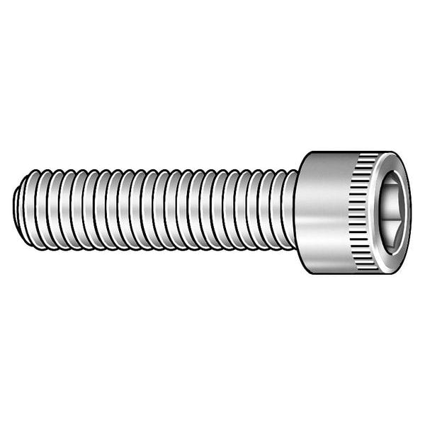 #12-24 Socket Head Cap Screw, Black Oxide Steel, 3/8 in Length, 50 PK