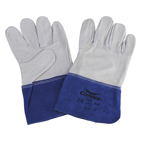 TIG Welding Gloves, Goatskin Palm, XL, PR