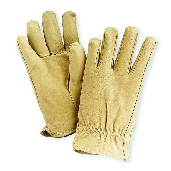 Leather Drivers Gloves, Pigskin, M, PR