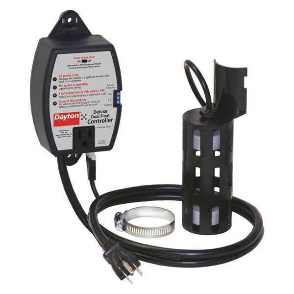 NO Caged Dual Micro-reed Float Switch 120VAC