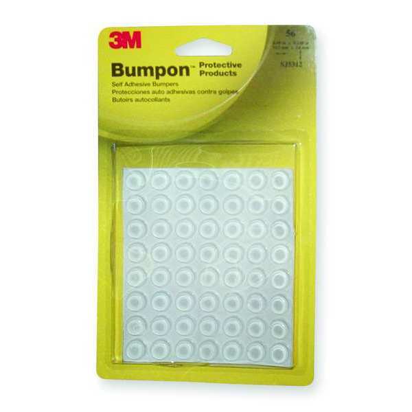 Bumper, Self Adhesive, 0.140 In H, PK56