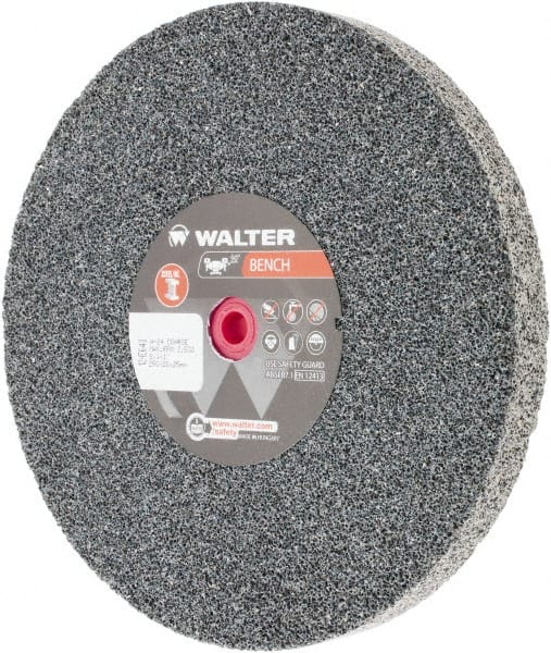 WALTER SURFACE TECHNOLOGIES, 24 Grit Aluminum Oxide Bench & Pedestal Grinding Wheel10" Diam X 1" Hole X 1" Coarse Grade