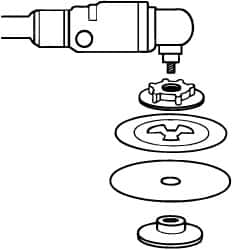 Abrasive Disc Face Plate12,000 Rpm