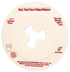 Abrasive Disc Face Plate8,500 Rpm