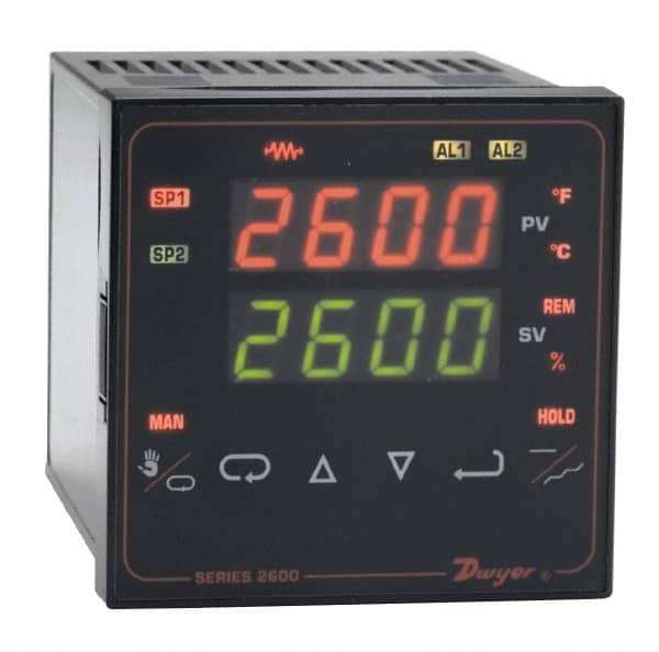 2,320 To 4,208°f 1/4 Din Temperature