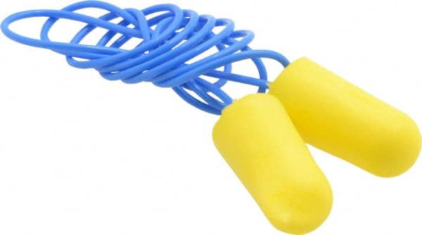 Disposable, Corded, 32 Db Earplugsyellow
