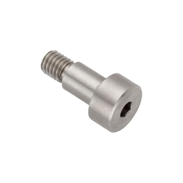 Shoulder Screw, 6g Thr Sz, 6mm Thr Lg, 8 mm Shoulder Lg, 18-8 Stainless Steel