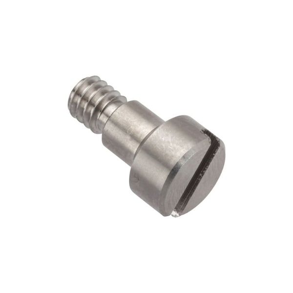 Military Shoulder Screws, 2A Thr Sz, 3/16 Thr Lg, 3/16 in Shoulder Lg, 18-8 Stainless Steel