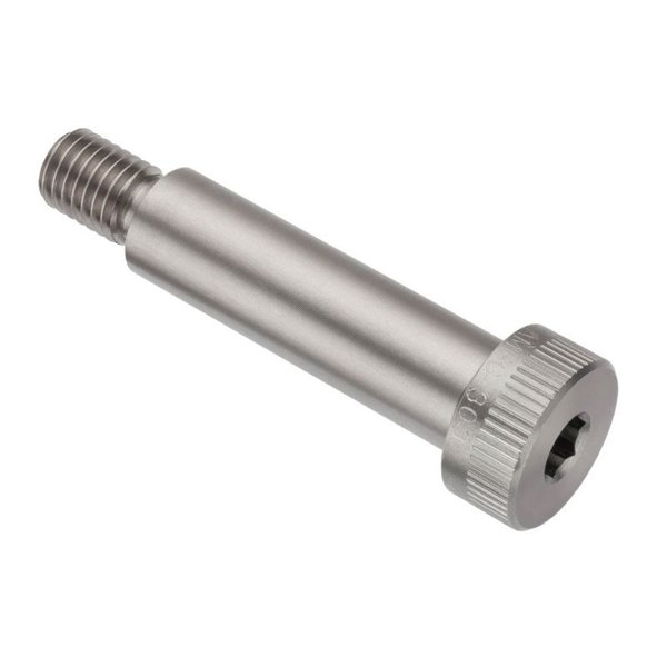 Shoulder Screw, M12x1.75 mm Thr Sz, 18mm Thr Lg, 55 mm Shoulder Lg, 18-8 Stainless Steel
