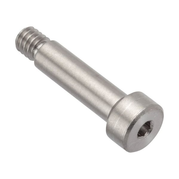 Military Shoulder Screws, 2A Thr Sz, 3/16 Thr Lg, 5/8 in Shoulder Lg, 18-8 Stainless Steel