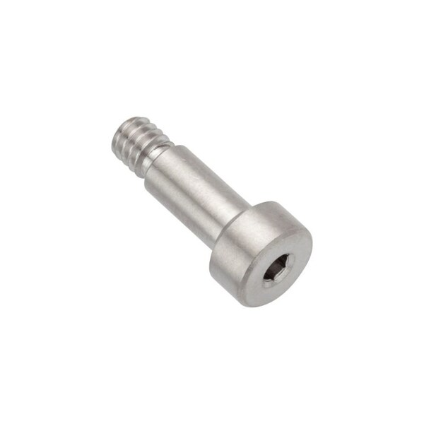 Military Shoulder Screws, 2A Thr Sz, 3/16 Thr Lg, 3/8 in Shoulder Lg, 18-8 Stainless Steel
