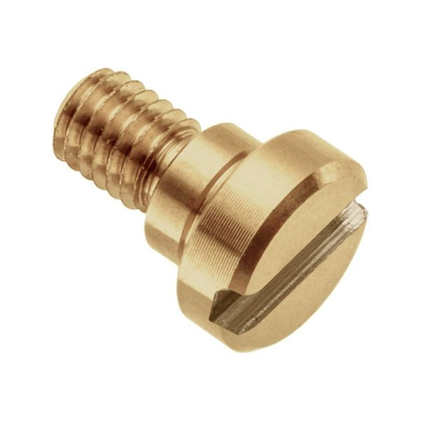 Shoulder Screw, 2A Thr Sz, 1/4 in Thr Lg, 5/16 in Shoulder Lg, Brass
