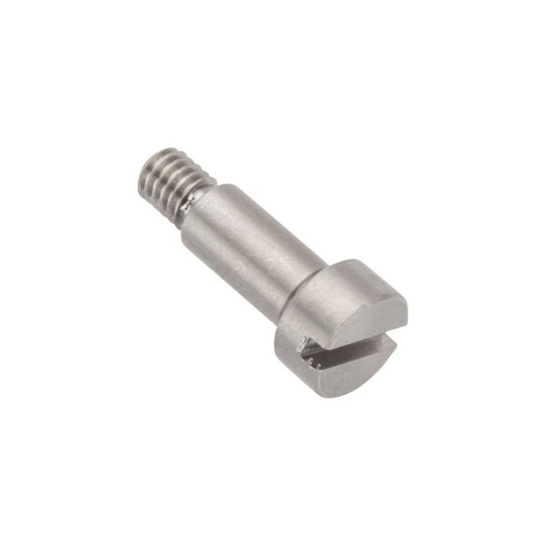 Shoulder Screw, 6g Thr Sz, 6mm Thr Lg, 20 mm Shoulder Lg, 18-8 Stainless Steel