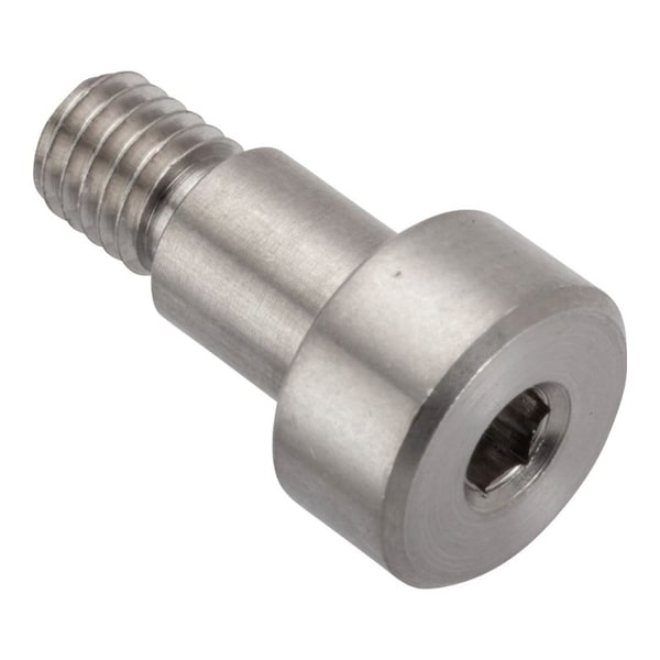 Shoulder Screw, 6g Thr Sz, 6mm Thr Lg, 7 mm Shoulder Lg, 18-8 Stainless Steel