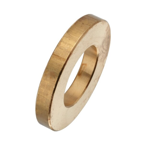 Flat Washer, Fits Bolt Size 3/4 , Brass Plain Finish