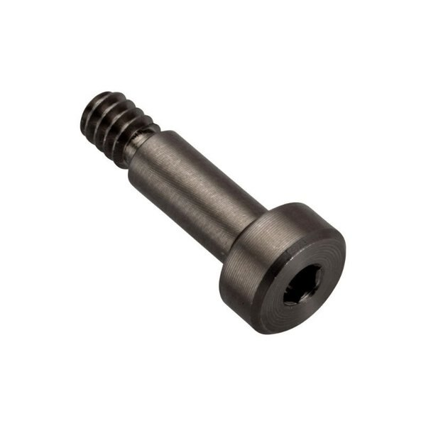 Shoulder Screw, 2A Thr Sz, 3/16 Thr Lg, 3/8 in Shoulder Lg, Alloy Steel
