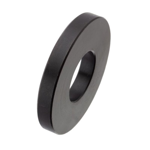 Flat Washer, Fits Bolt Size 7/8 , Case Hardened Steel Black Oxide Finish