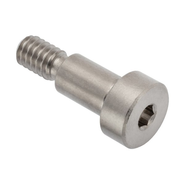 Military Shoulder Screws, 2A Thr Sz, 7/16 Thr Lg, 1/2 in Shoulder Lg, 18-8 Stainless Steel