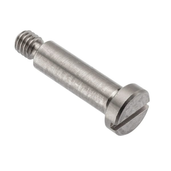 Shoulder Screw, 6g Thr Sz, 5mm Thr Lg, 16 mm Shoulder Lg, 18-8 Stainless Steel