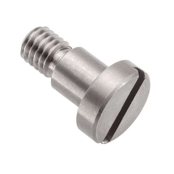 Shoulder Screw, 6g Thr Sz, 6mm Thr Lg, 6 mm Shoulder Lg, 18-8 Stainless Steel