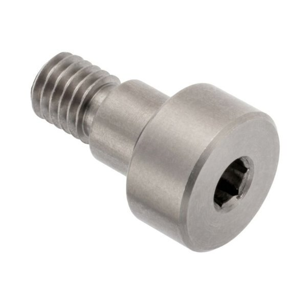 Shoulder Screw, 6g Thr Sz, 6mm Thr Lg, 5 mm Shoulder Lg, 18-8 Stainless Steel