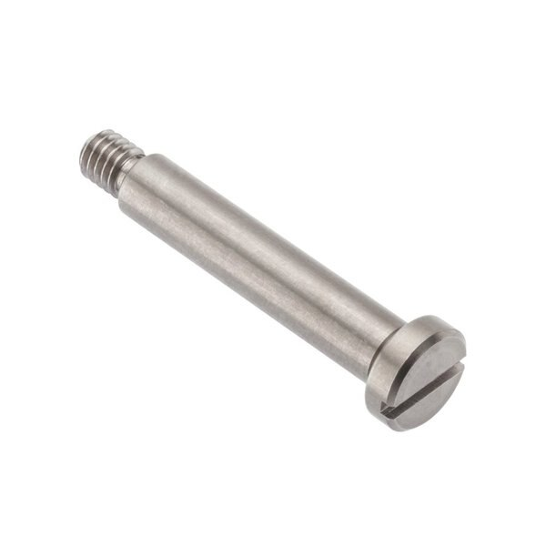 Shoulder Screw, 6g Thr Sz, 5mm Thr Lg, 25 mm Shoulder Lg, 18-8 Stainless Steel