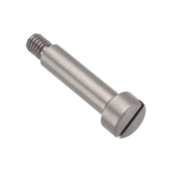 Shoulder Screw, 6g Thr Sz, 5mm Thr Lg, 20 mm Shoulder Lg, 18-8 Stainless Steel