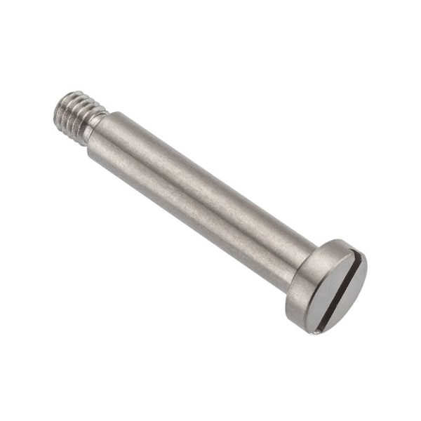 Shoulder Screw, 6g Thr Sz, 6mm Thr Lg, 30 mm Shoulder Lg, 18-8 Stainless Steel