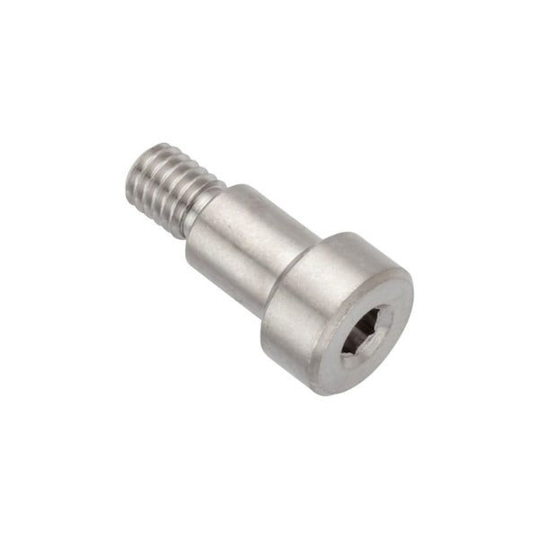 Military Shoulder Screws, 2A Thr Sz, 1/4 in Thr Lg, 5/16 in Shoulder Lg, 18-8 Stainless Steel