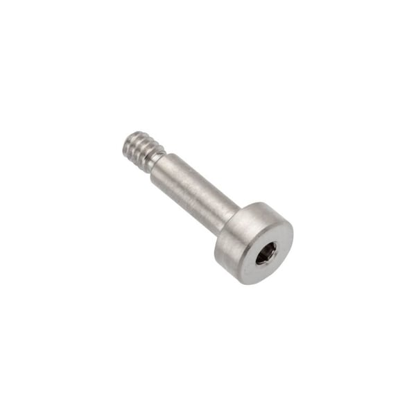Military Shoulder Screws, 2A Thr Sz, 5/32 Thr Lg, 3/8 in Shoulder Lg, 18-8 Stainless Steel