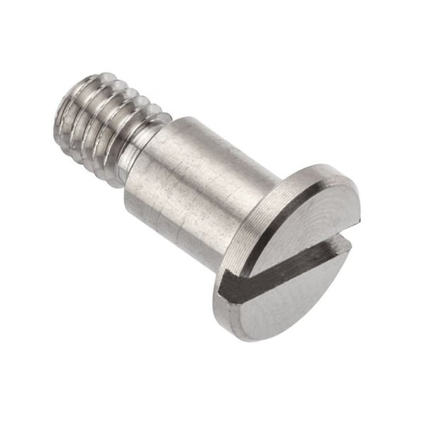 Shoulder Screw, 6g Thr Sz, 6mm Thr Lg, 8 mm Shoulder Lg, 316 Stainless Steel