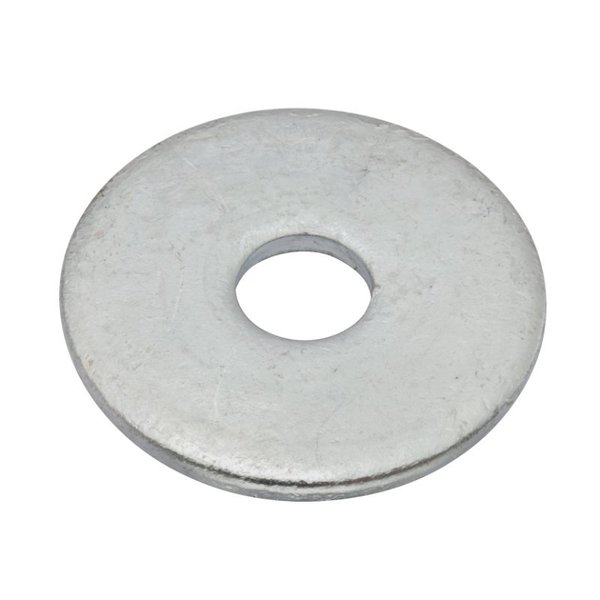 Flat Washer, Fits Bolt Size 3/4 , Steel Galvanized Finish