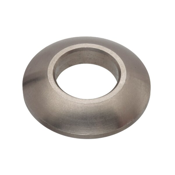Spherical Washer, Fits Bolt Size M10 18-8 SS, Unfinished Finish