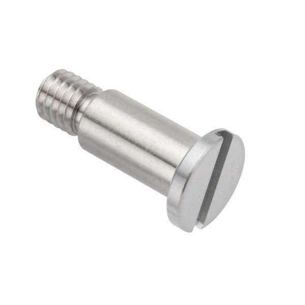Shoulder Screw, 6g Thr Sz, 6mm Thr Lg, 16 mm Shoulder Lg, 316 Stainless Steel