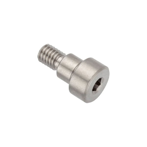 Military Shoulder Screws, 2A Thr Sz, 1/4 in Thr Lg, 1/2 in Shoulder Lg, 18-8 Stainless Steel