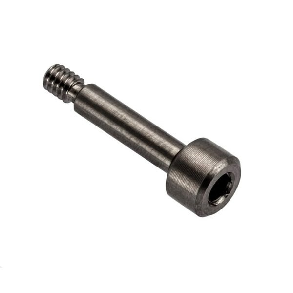 Shoulder Screw, 2A Thr Sz, 1/8 Thr Lg, 7/16 in Shoulder Lg, Alloy Steel