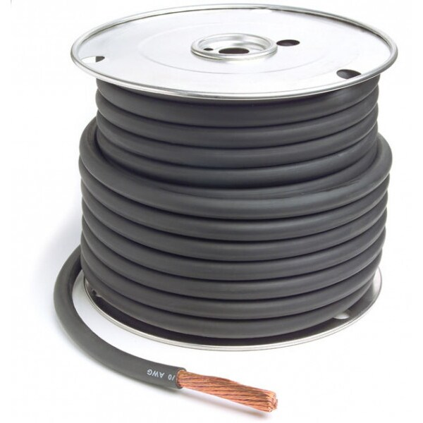 Cable, Welding, Black, 4 ga., 25 ft.