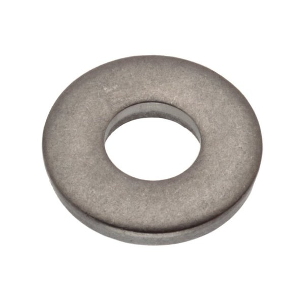 Flat Washer, Fits Bolt Size #8 , 18-8 Stainless Steel Plain Finish