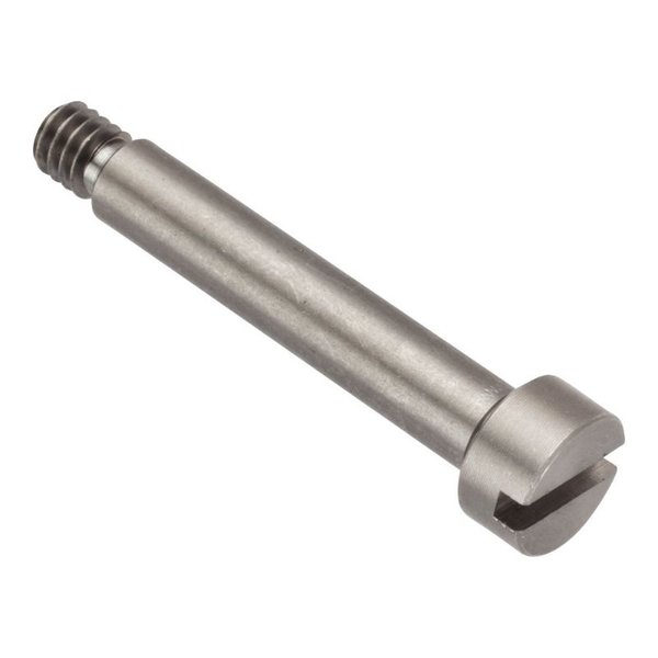 Military Shoulder Screws, 2A Thr Sz, 3/16 Thr Lg, 1 in Shoulder Lg, 18-8 Stainless Steel