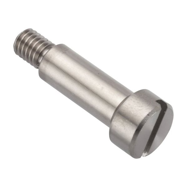 Military Shoulder Screws, 2A Thr Sz, 1/4 in Thr Lg, 5/8 in Shoulder Lg, 18-8 Stainless Steel