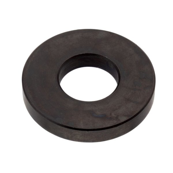 Flat Washer, Fits Bolt Size 1/2 , Case Hardened Steel Black Oxide Finish
