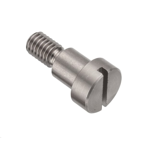 Military Shoulder Screws, 2A Thr Sz, 5/8 Thr Lg, 1/2 in Shoulder Lg, 18-8 Stainless Steel