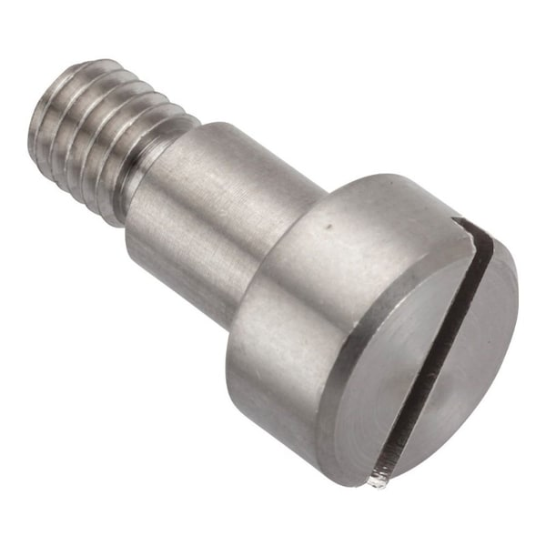 Shoulder Screw, 6g Thr Sz, 6mm Thr Lg, 6 mm Shoulder Lg, 18-8 Stainless Steel