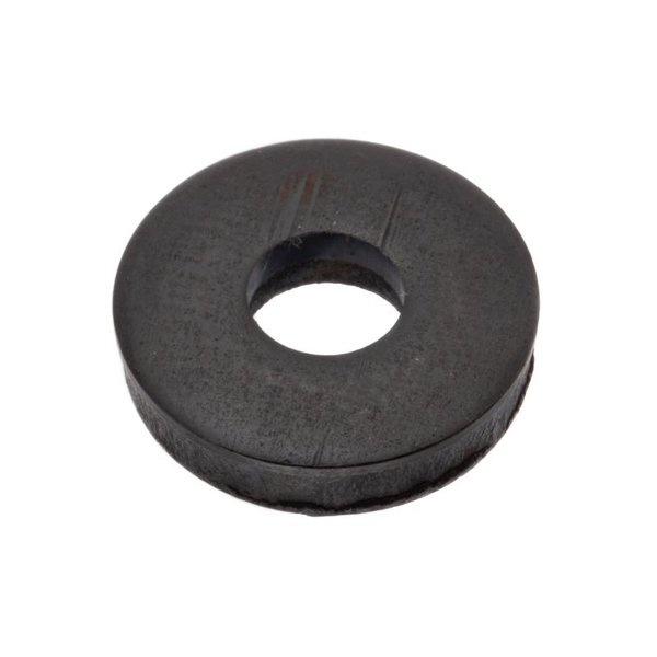 Flat Washer, Fits Bolt Size 1/4 , Case Hardened Steel Black Oxide Finish