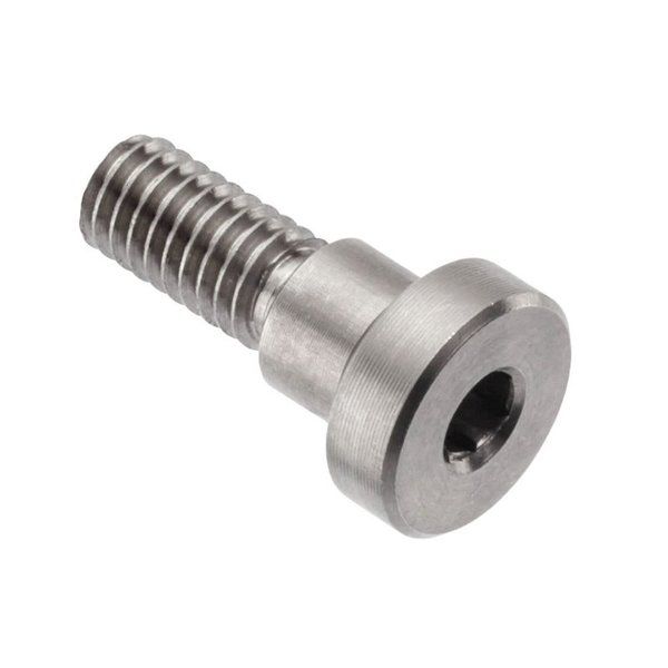 Shoulder Screw, 6g Thr Sz, 9.5mm Thr Lg, 5 mm Shoulder Lg, 18-8 Stainless Steel