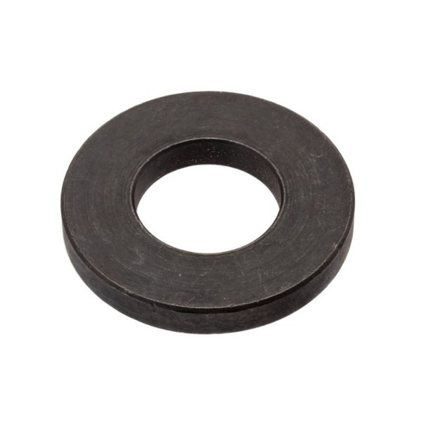 Flat Washer, Fits Bolt Size 7/8 , Case Hardened Steel Black Oxide Finish