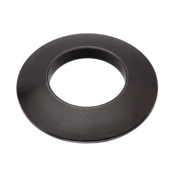 Spherical Washer, Fits Bolt Size 1-1/2 Steel Case Hard, Black Ox Finish