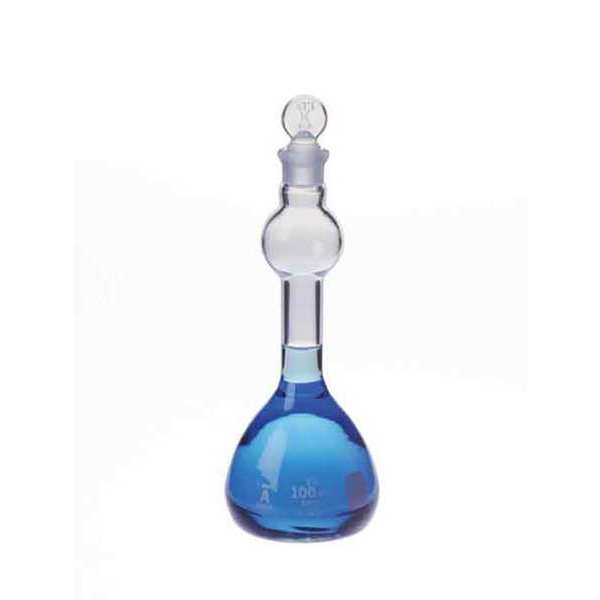 Mixing Bulb Style Flask, 50mL, Clear, PK6