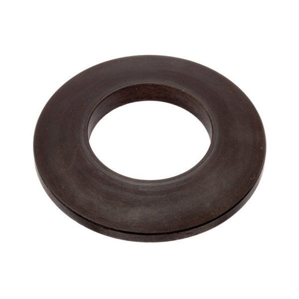 Spherical Washer, Fits Bolt Size 1-1/8 Steel Case Hard, Black Ox Finish