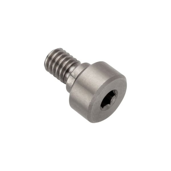 Shoulder Screw, 6g Thr Sz, 5mm Thr Lg, 2 mm Shoulder Lg, 18-8 Stainless Steel